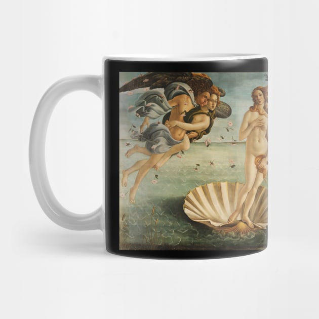 The Birth Of Venus Gifts - Sandro Botticelli Classical Masterpiece Painting Gift Ideas for Art Lovers of Classic Artwork by merkraht